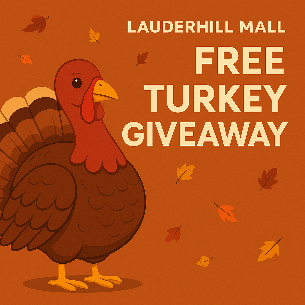 Lauderhill Mall Gives Free Turkey for Thanksgiving 2025